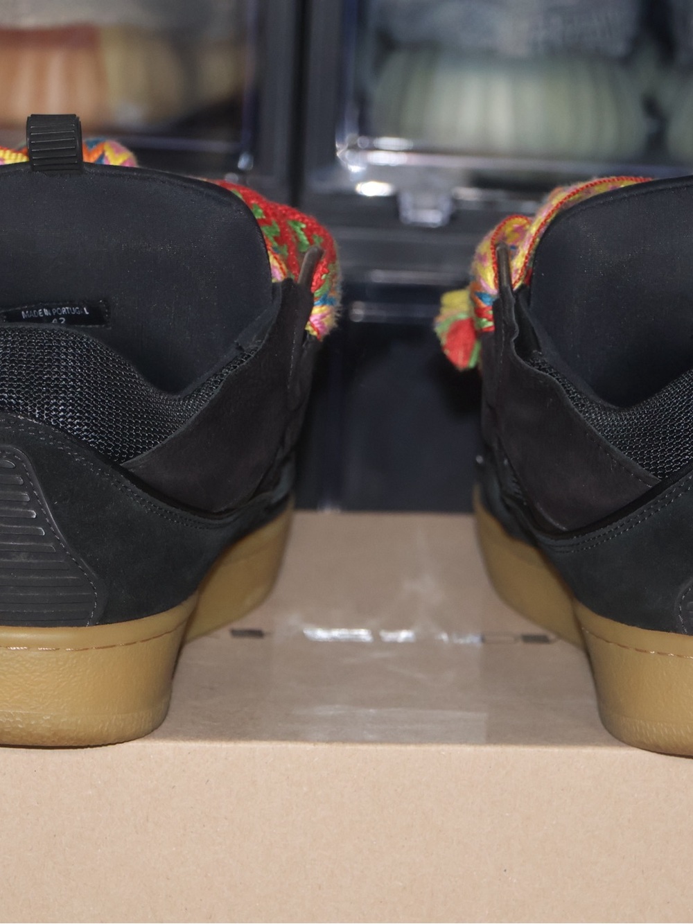 LANVIN CURB SNEAKERS IN LEATHER - Picture 6 of 10